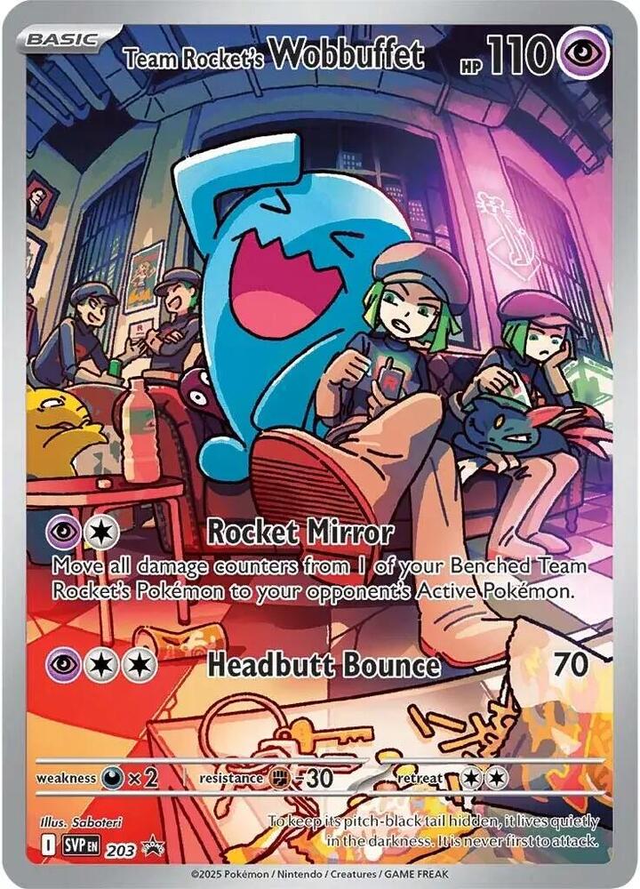 Team Rockets Wobbuffet - SV: Scarlet & Violet Promo Cards (SVP)