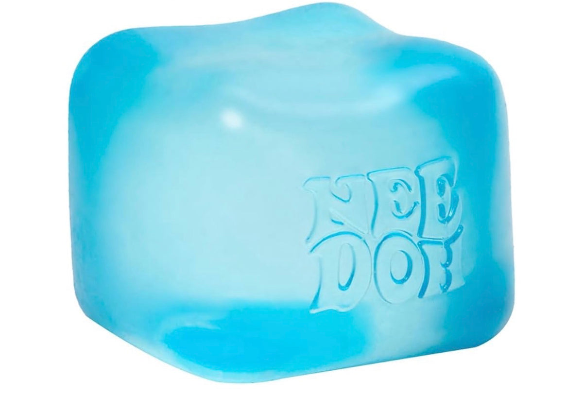 NeeDoh Nice Cube - Satisfying Square Shaped Sensory Toy Colors Will Vary