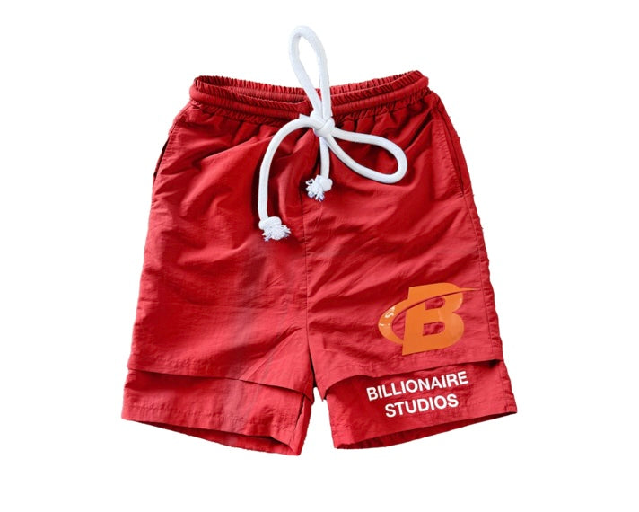 Billionaire Studios Infrared B Sport Shorts Red