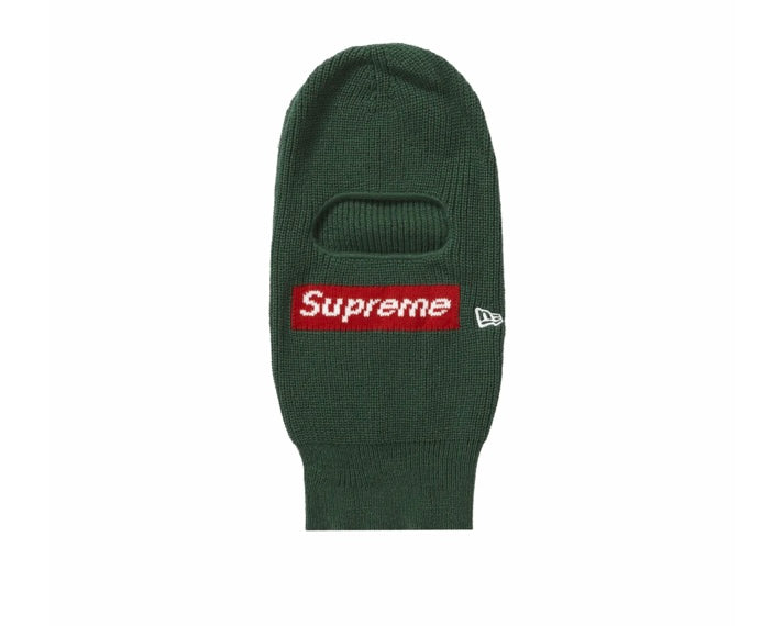 Supreme New Era Box Logo Balaclava Green
