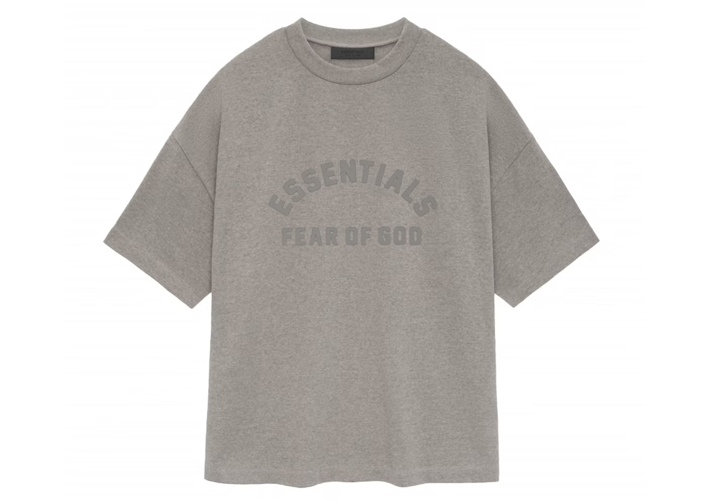 Fear of God Essentials Core Collection Heavy S/S Tee Heather Grey
