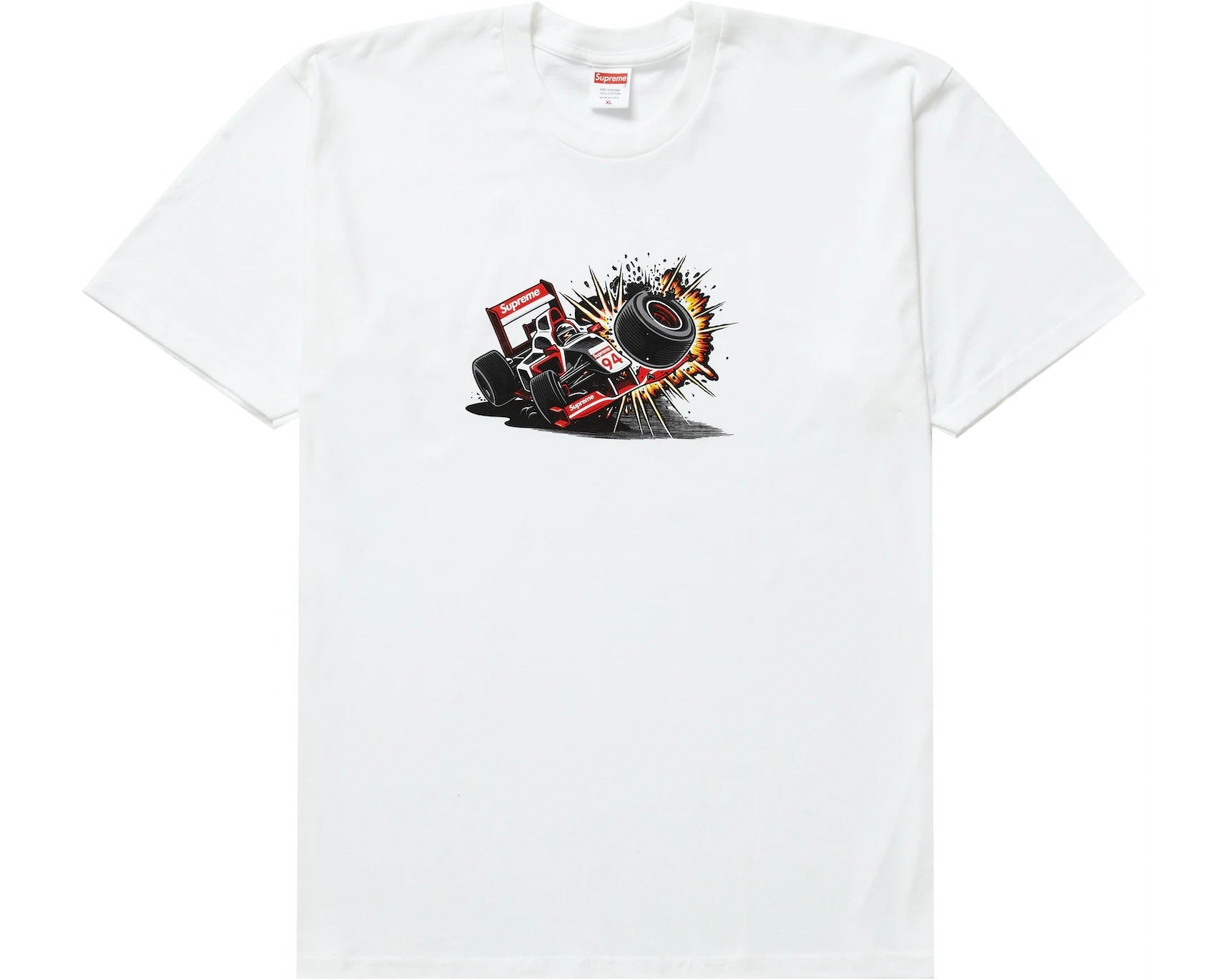 Supreme Crash Tee (FW21) White