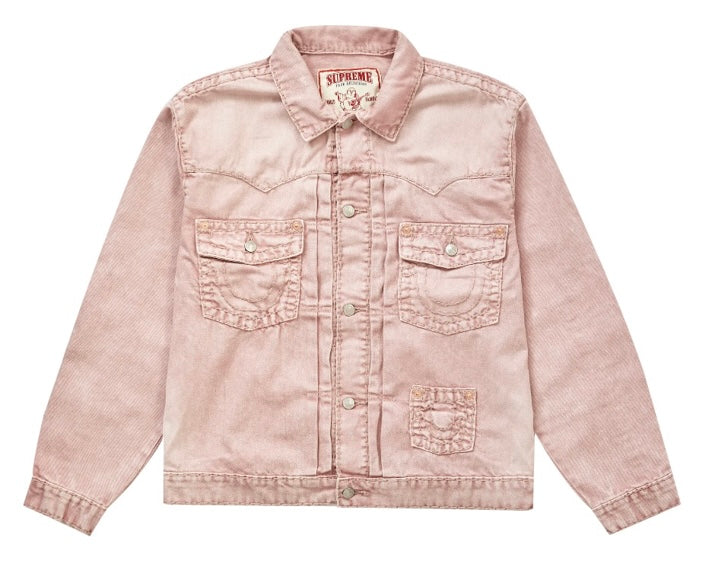 Supreme True Religion Jacket Pink