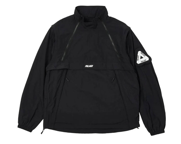 Palace Zip Off Gilet Jacket Black