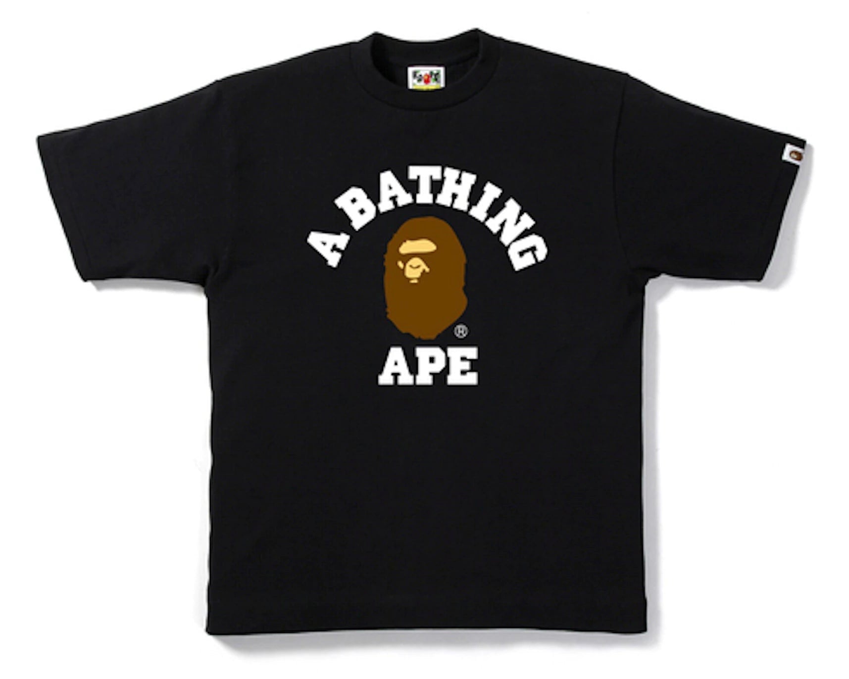 BAPE College Tee Black