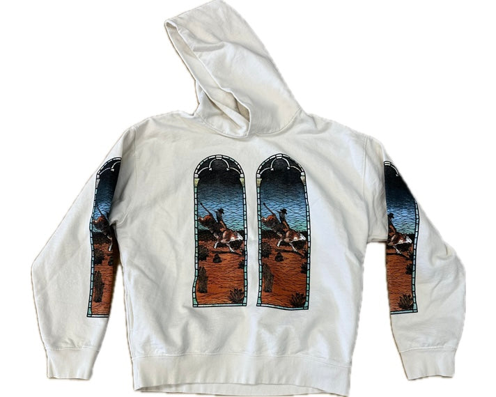 Who Decides War X EST GEE Stained Glass Hoodie (Cream)