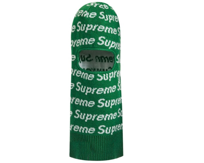 Supreme New Era Repeat Balaclava Green