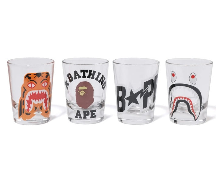 Bape Shot Glass Set Clear