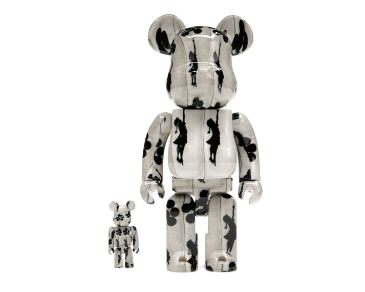 Bearbrick Flying Balloons Girl 100% & 400% Set