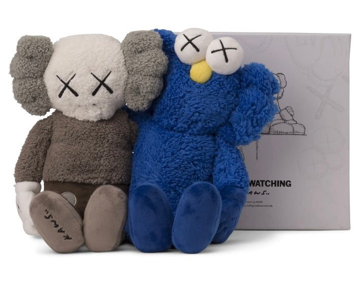 Kaws Seeing/Watching Plush Grey/Blue