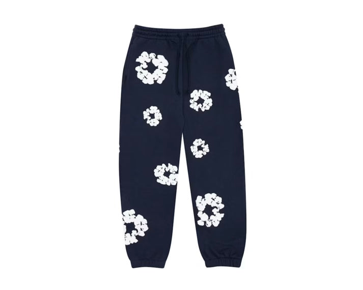 Denim Tears The Cotton Wreath Sweatpants Navy