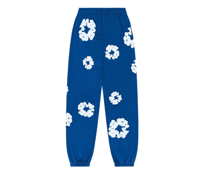 Denim Tears The Cotton Wreath Sweatpants Blue