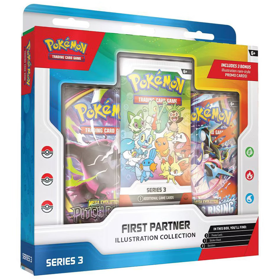 2026 Pokémon First Partner Illustration Collection Series 3 Box