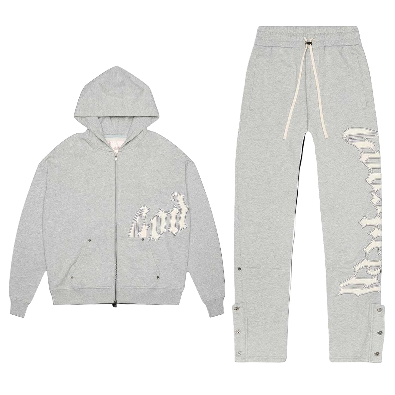Godspeed OG Logo Sweatsuit V2 Heather Gray
