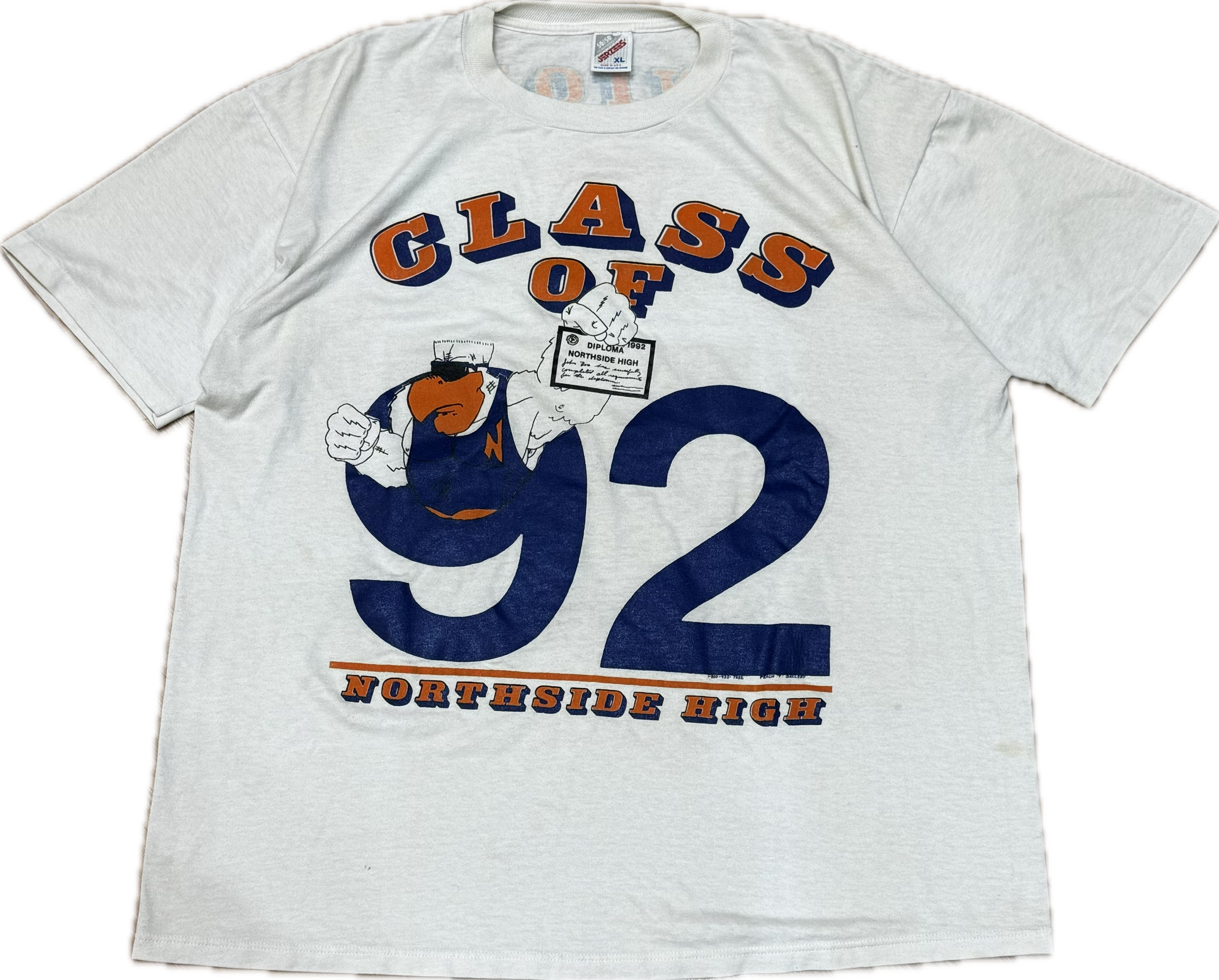 Vintage Northside 1992 Graduation Class Tee