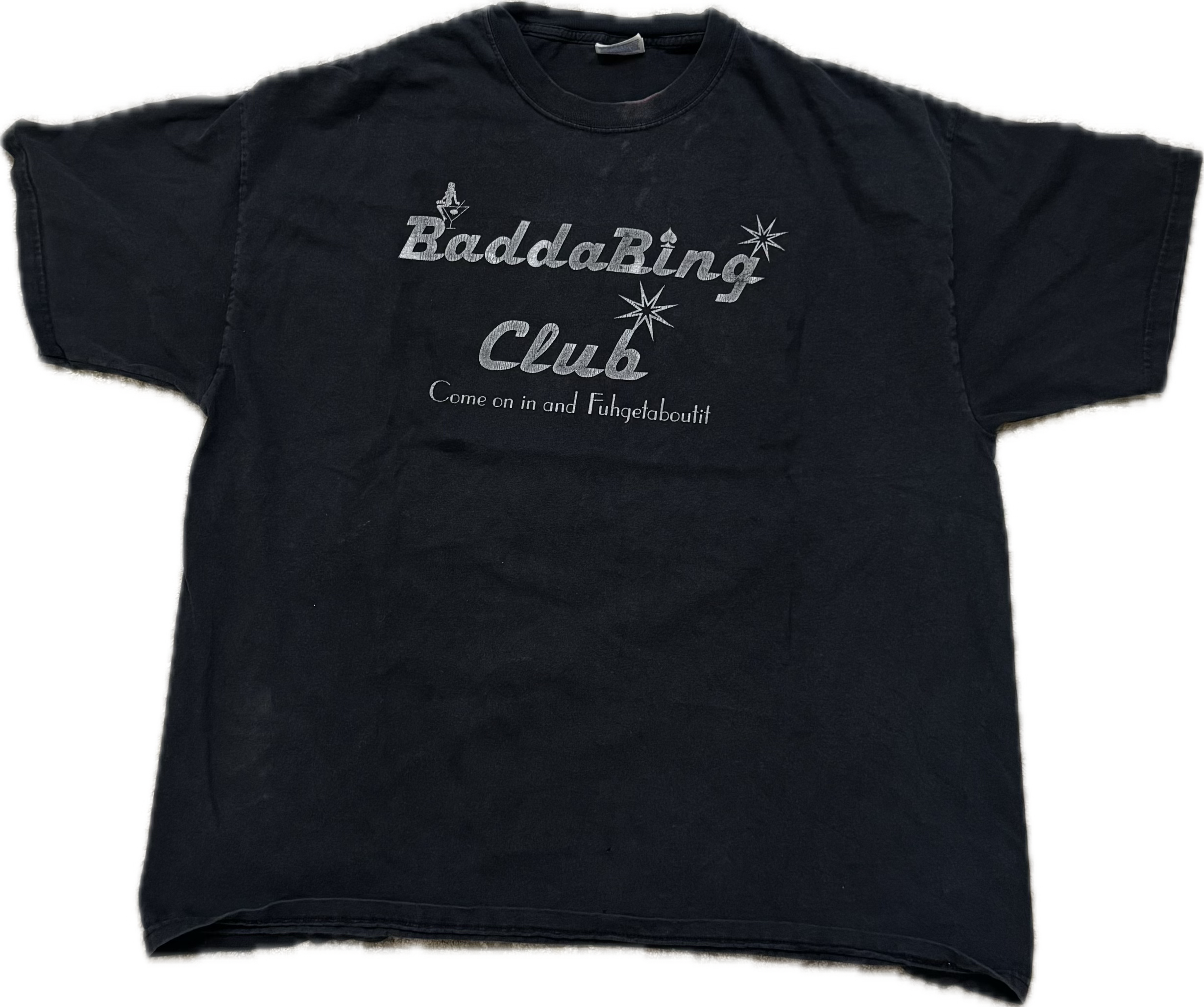 Vintage "BaddaBing Club Staff" Tee