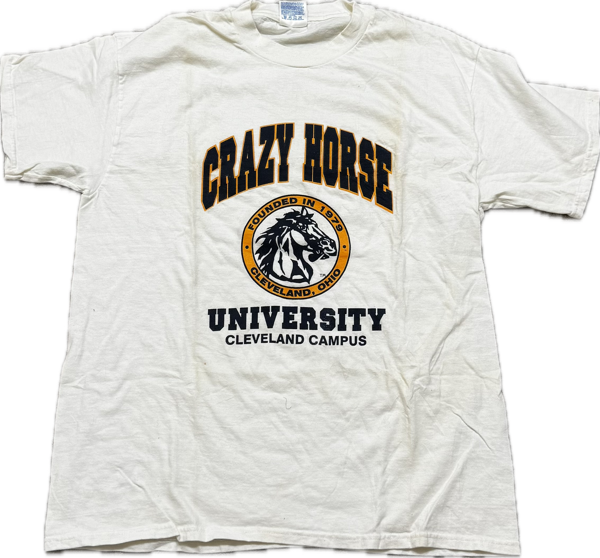 Vintage Crazy Horse College Tee