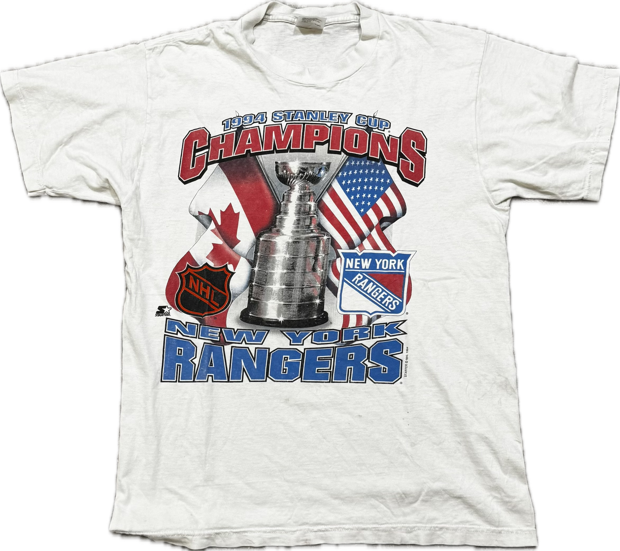 Vintage 1994 New York Ranger Championship Tee