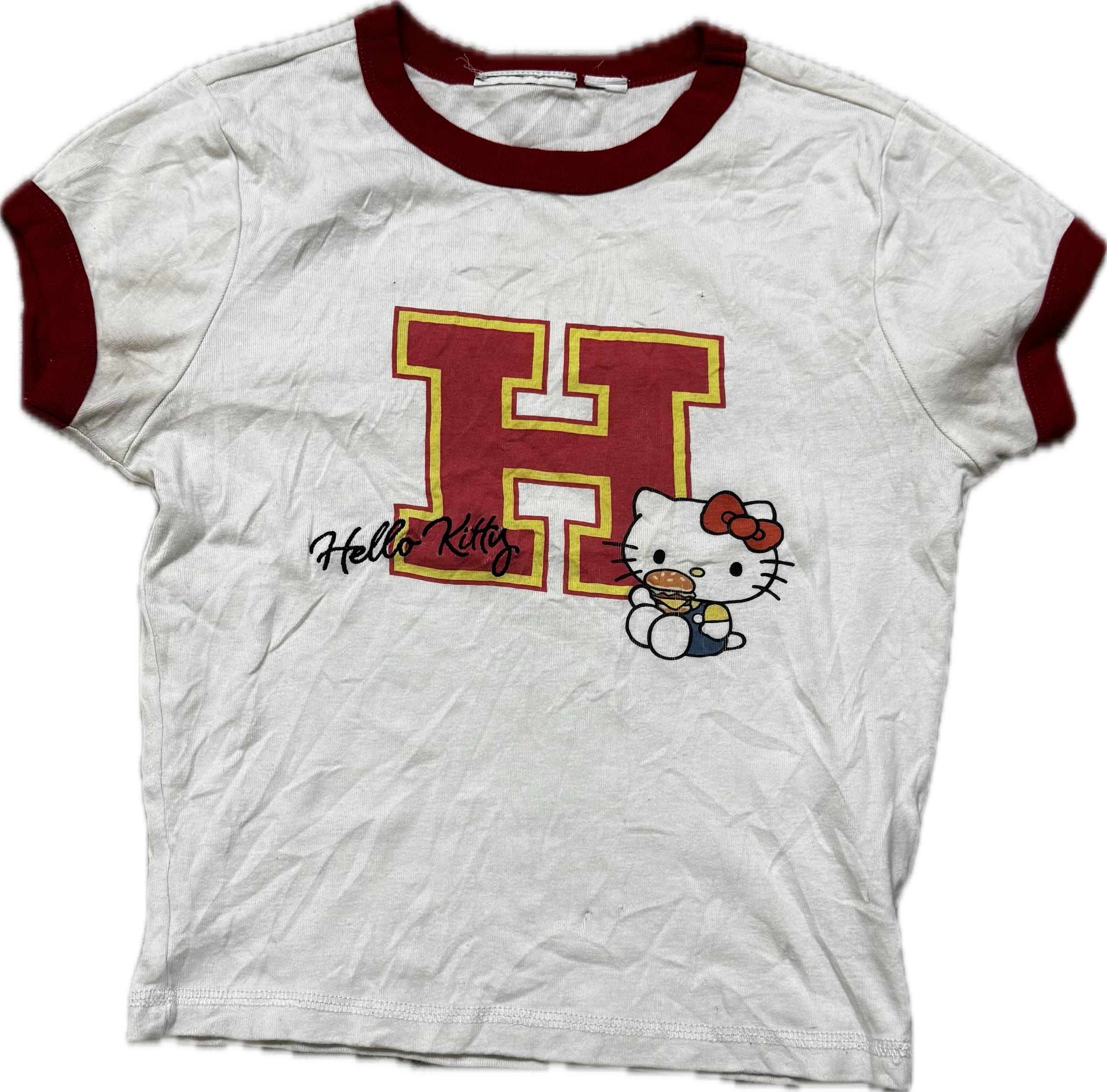 Y2K Hello Kitty Baby Tee