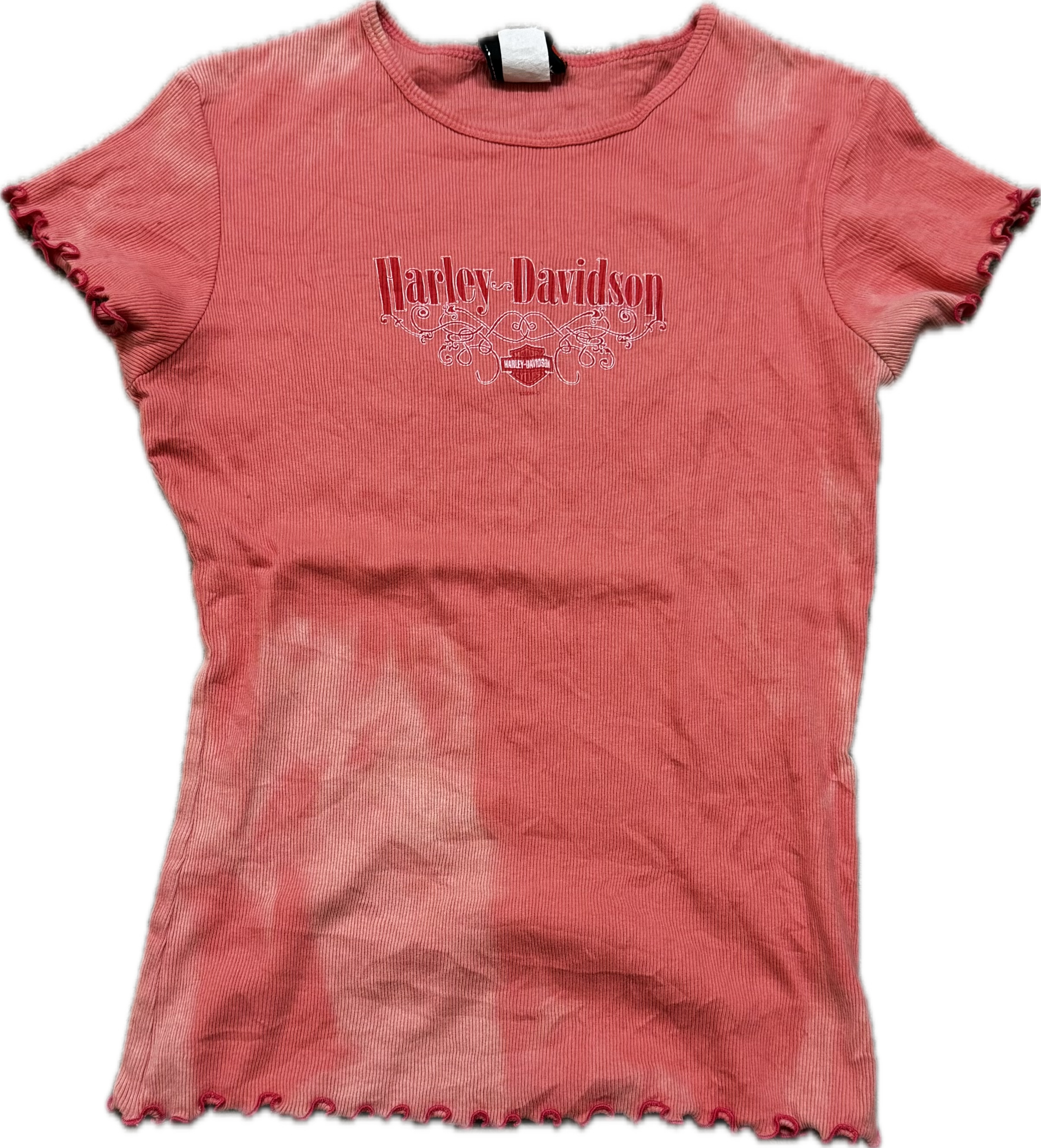 Y2K Harley Davidson Baby Tee