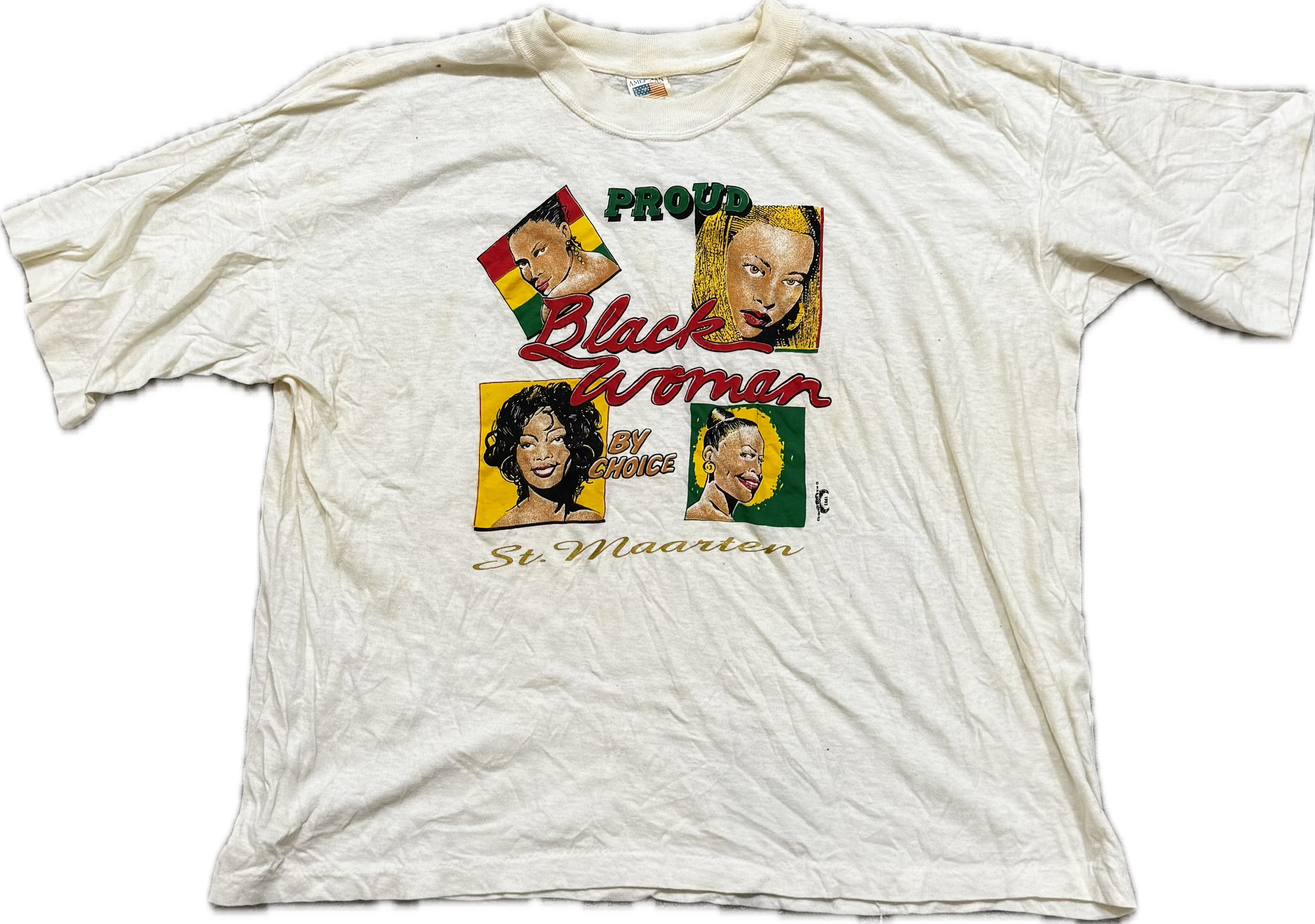 Vintage 1992 Proud Black Women Tee