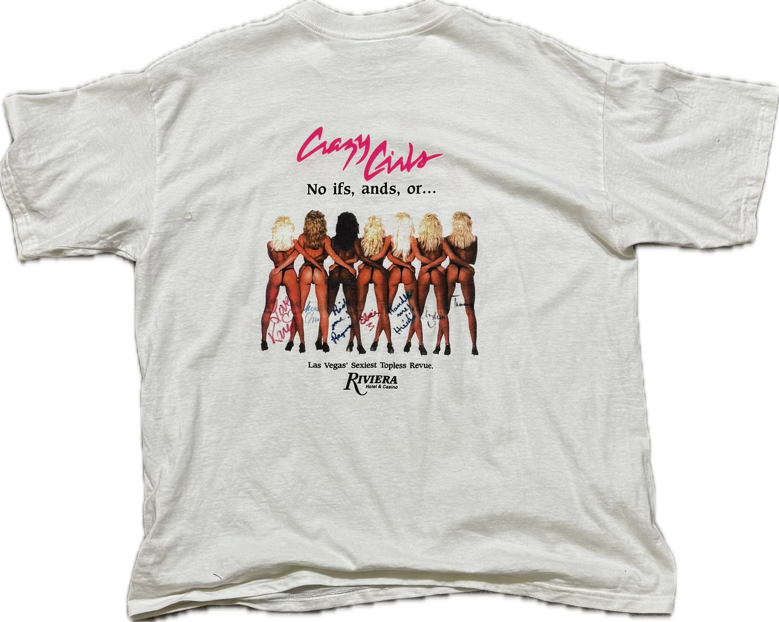 Vintage Crazy Girls Stripper Tee
