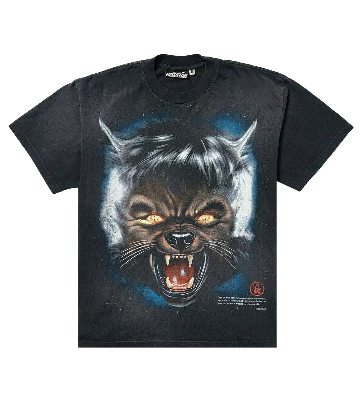 Hellstar Full Moon T-shirt Black