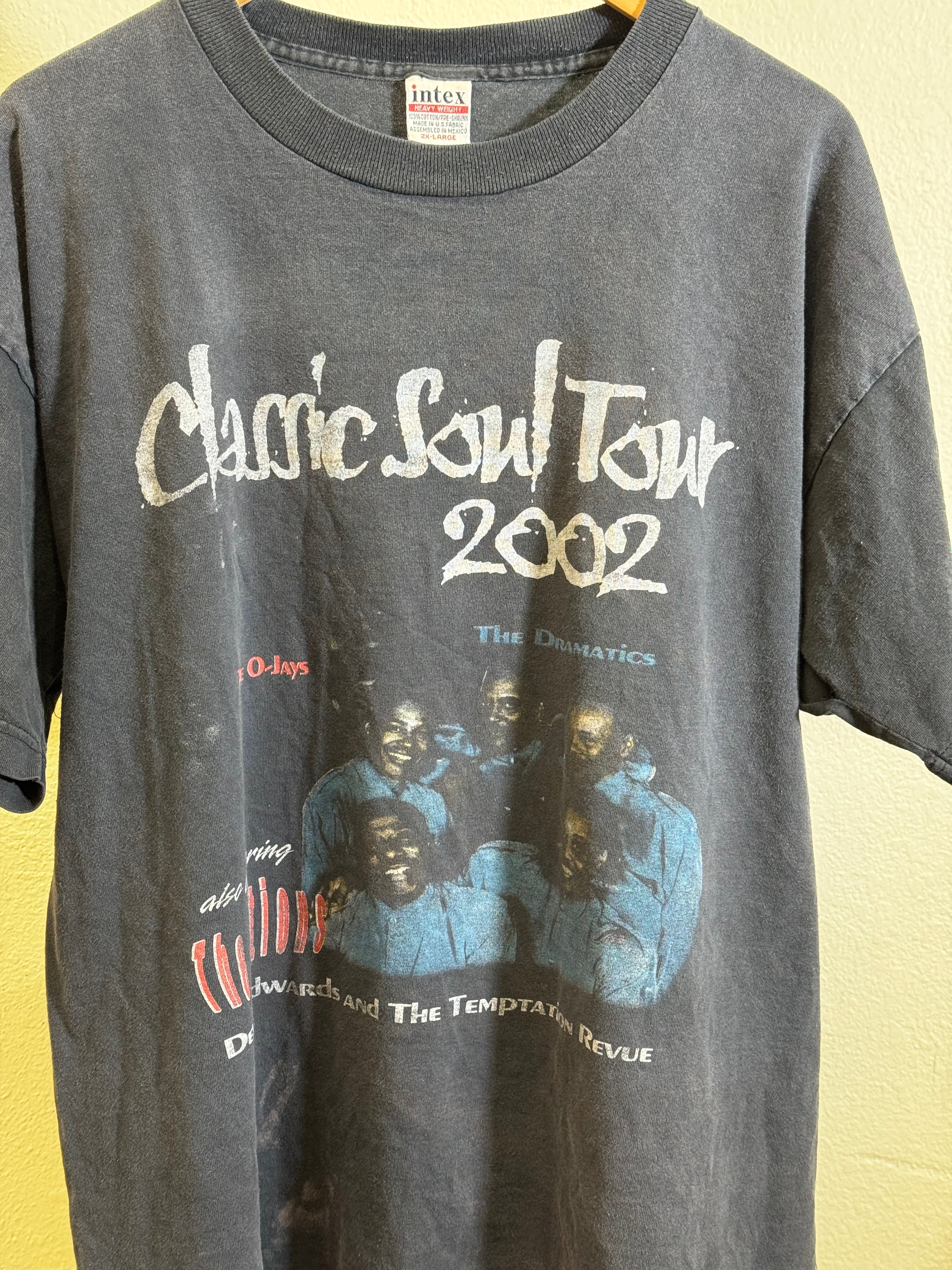 Vintage Classic Soul Tour 2002 R&B Tour Tee