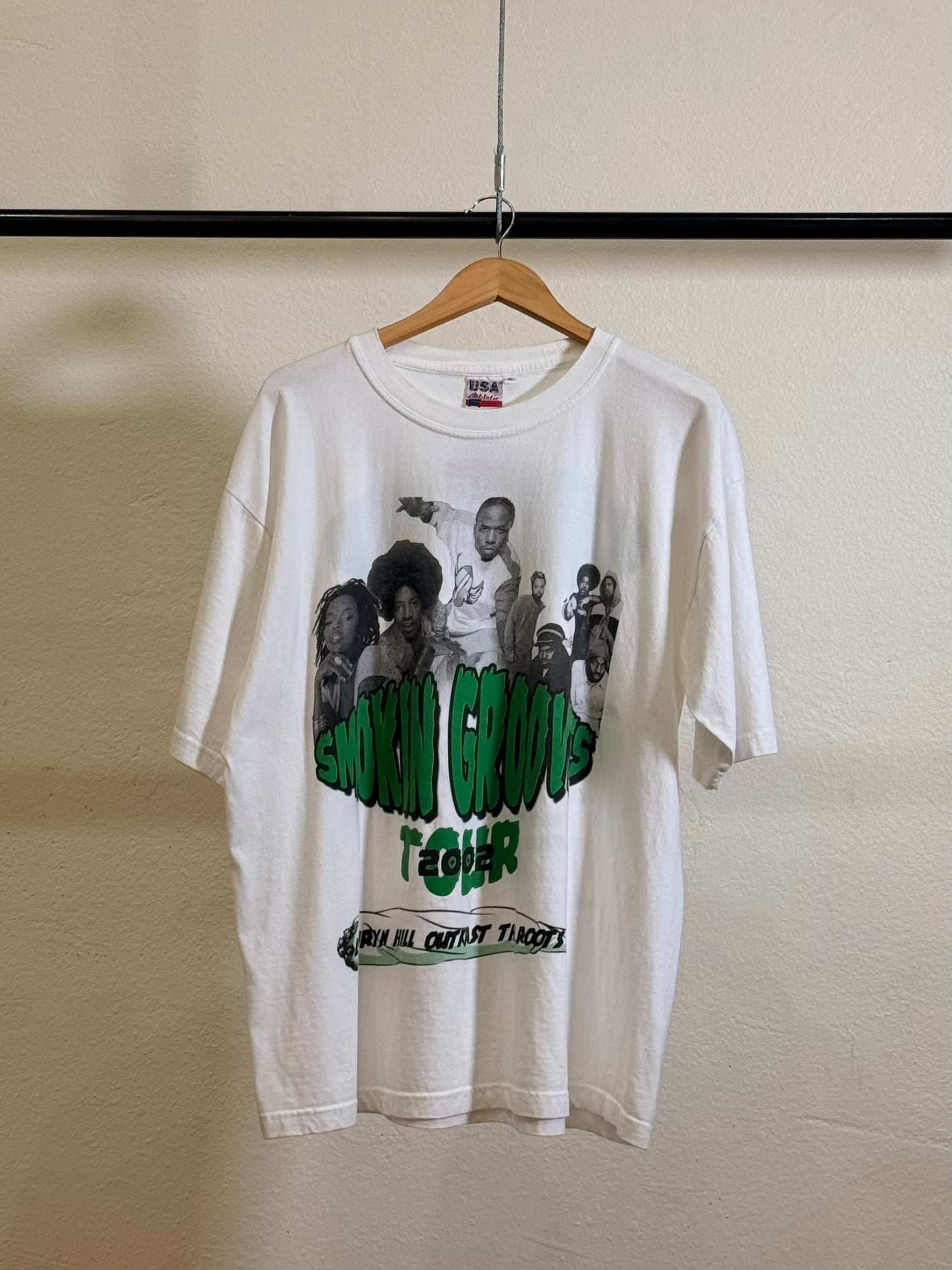 Vintage 2002 Smoking Groove Rap Tour Tee