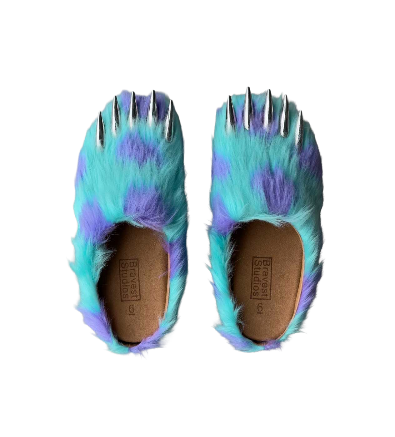 Bravest Studios Monster Spot Bear Claw Mule Teal
