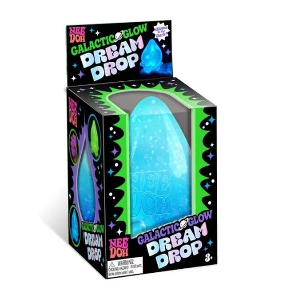 NeeDoh Galactic Glow Dream Drop Squishy Fidget Toy - Colors May Vary