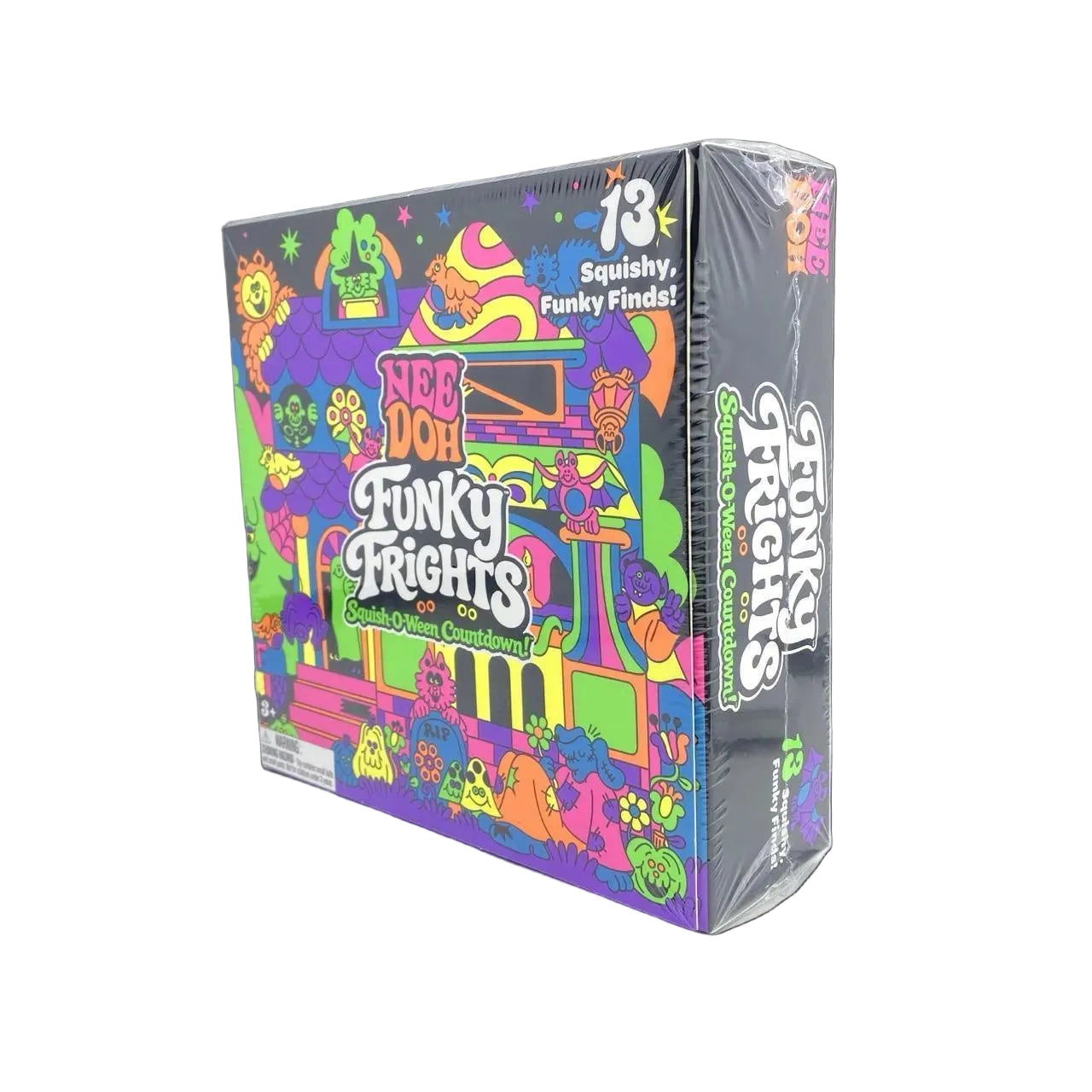 NeeDoh Funky Frights Squish-O-Ween Countdown Set 13 Halloween