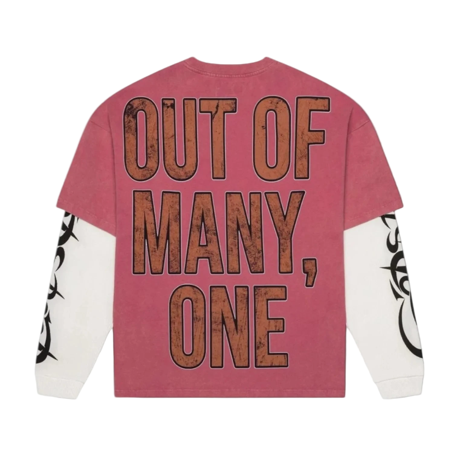 Godspeed Space Traveler Layered Tee Pink