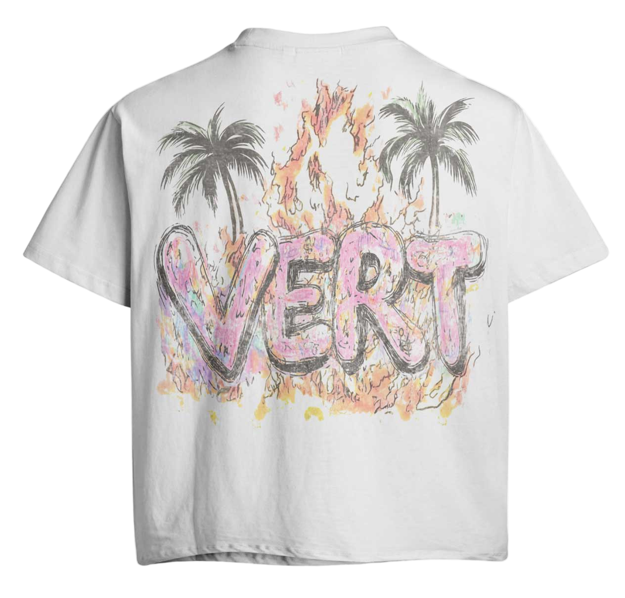 Retrovert Hollywood Tee Pink