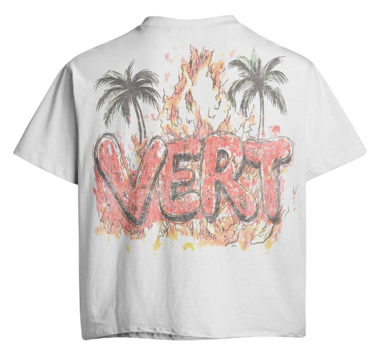 Retrovert Hollywood Tee Red