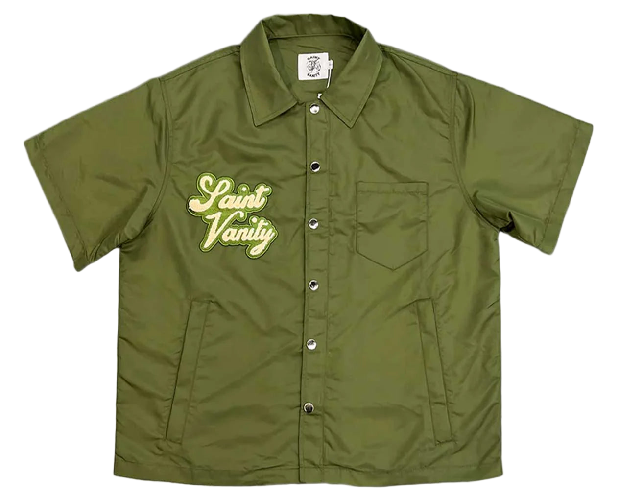 Saint Vanity Nylon Shirt Green