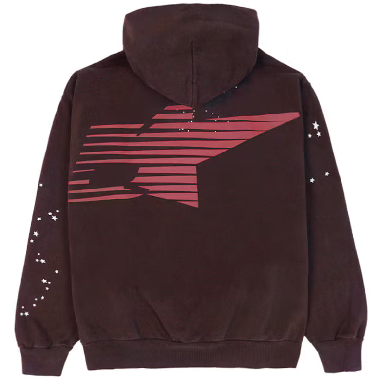 Sp5der Araignee Hoodie Brown