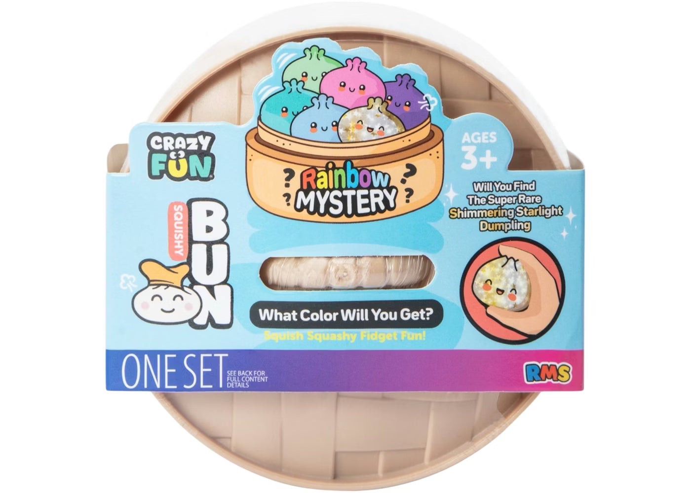 Squishy Bun Rainbow Mystery "Dumpling" (Simmering Starlight Chase Version) Blind Box