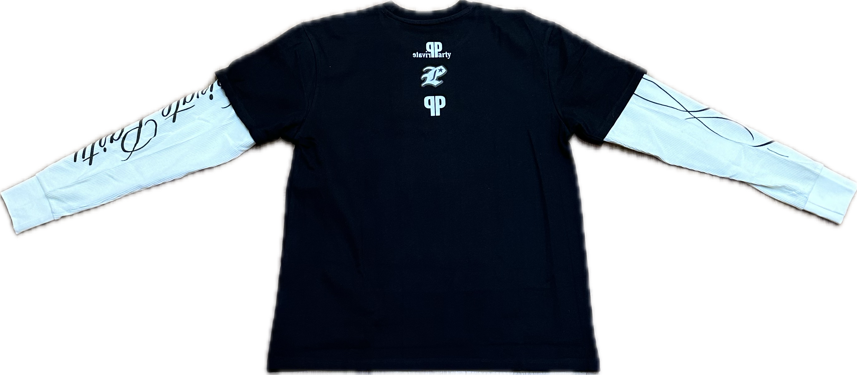 Private Party Black LS Tee