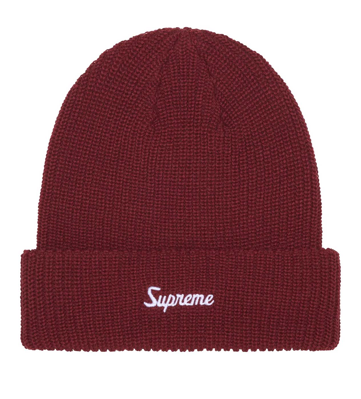 Supreme Loose Gauge Beanie Cardinal