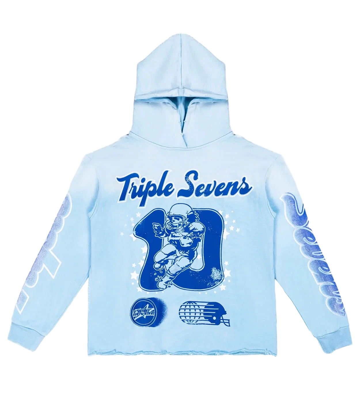 Triple Sevens All Star Hoodie Blue
