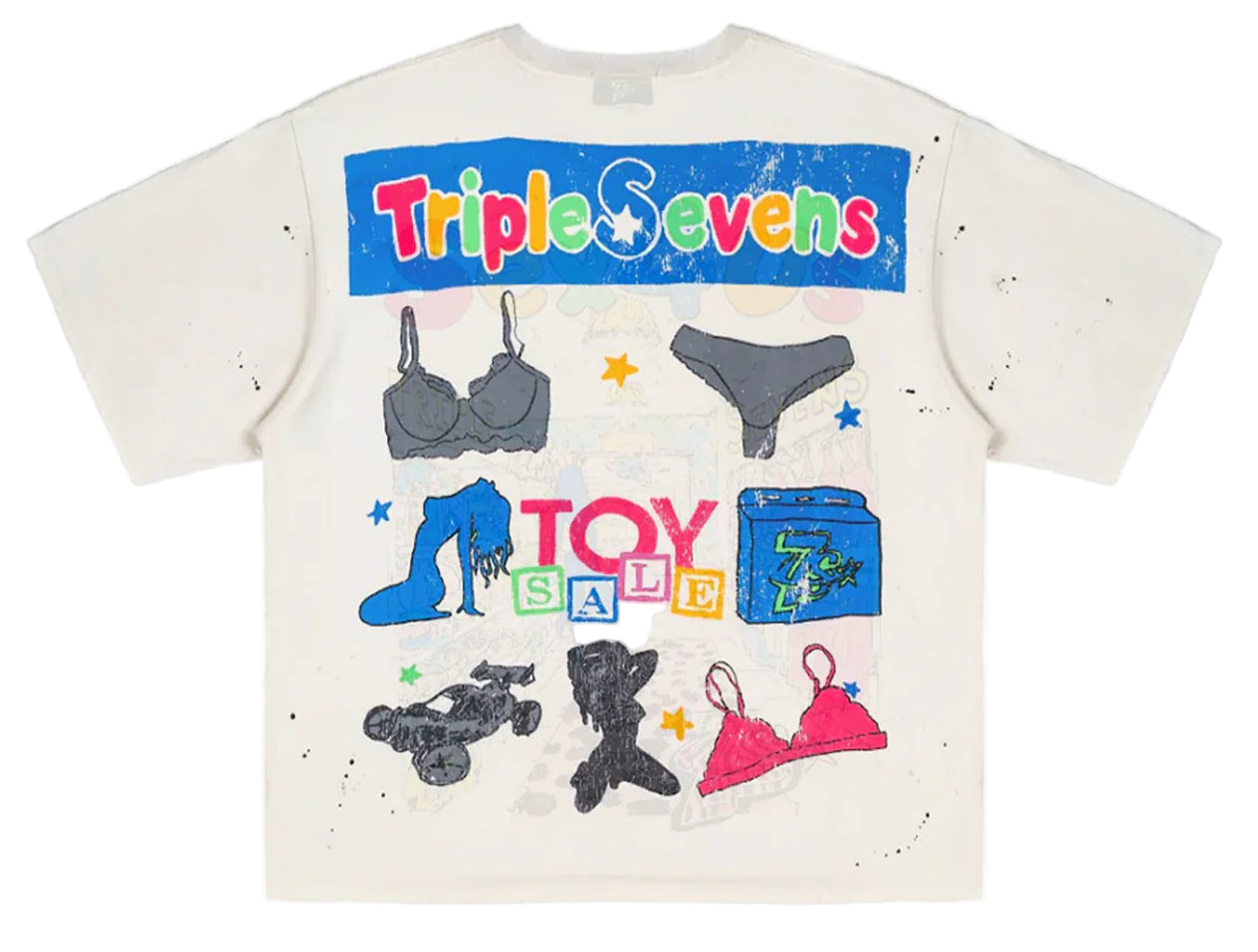 Triple Sevens Sex R Us Tee Cream