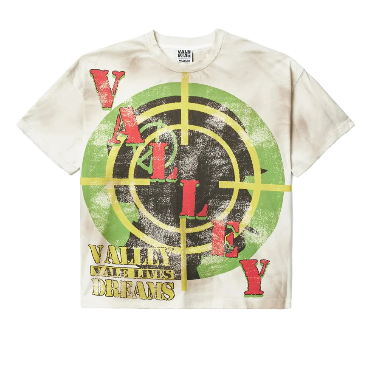Vale Lives Target Tee White