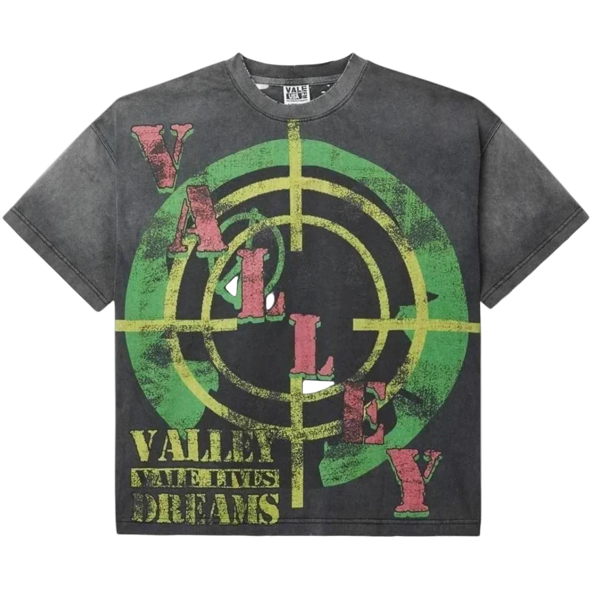 Vale Lives Target Tee Black