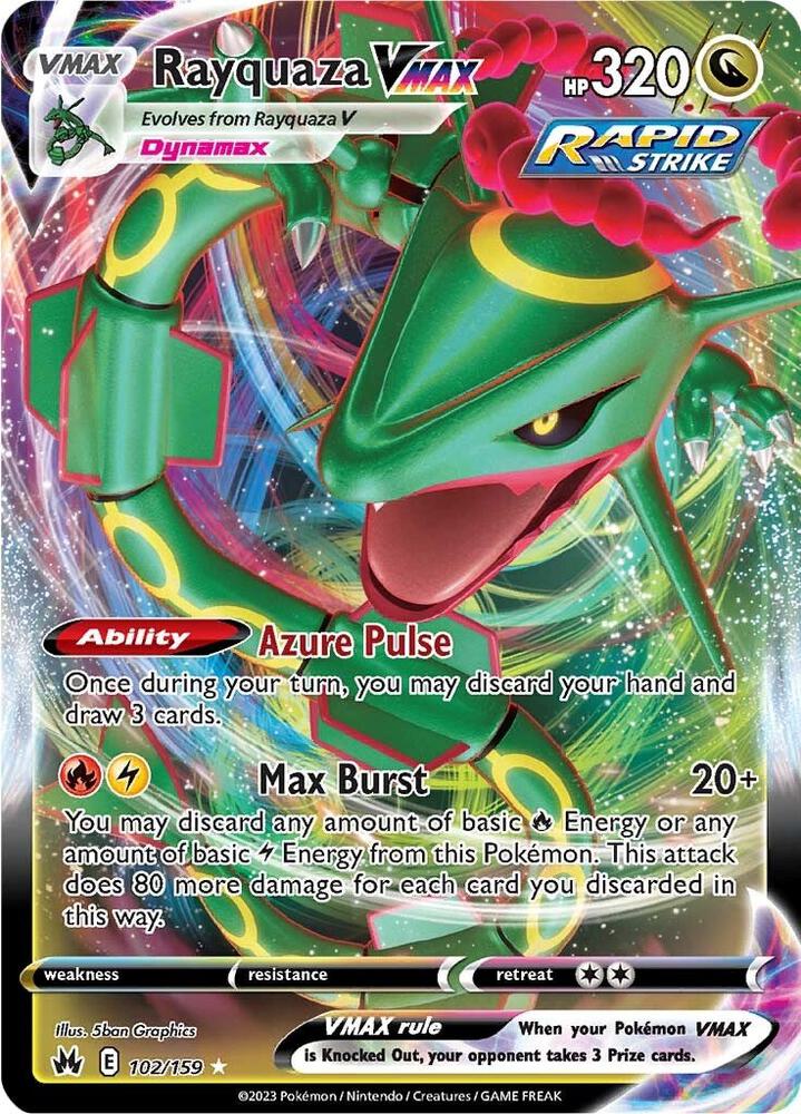 Rayquaza VMAX (102) - SWSH: Crown Zenith (CRZ)