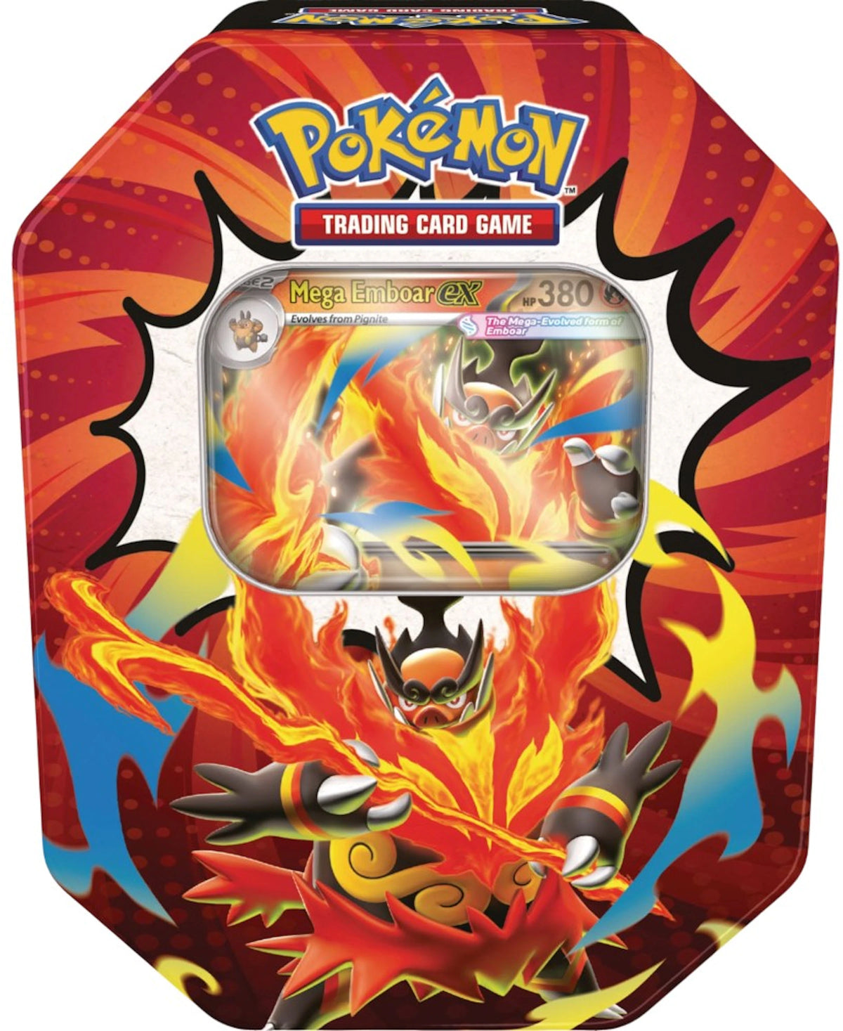 2026 Pokémon Mega Evolution Ascended Heroes Mega Emboar ex Tin