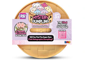Squishy Bun The Original Mystery Dumpling Pink Holographic Edition Blind Box