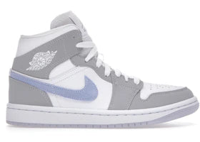 Jordan 1 Mid Wolf Grey Aluminum (Women's)