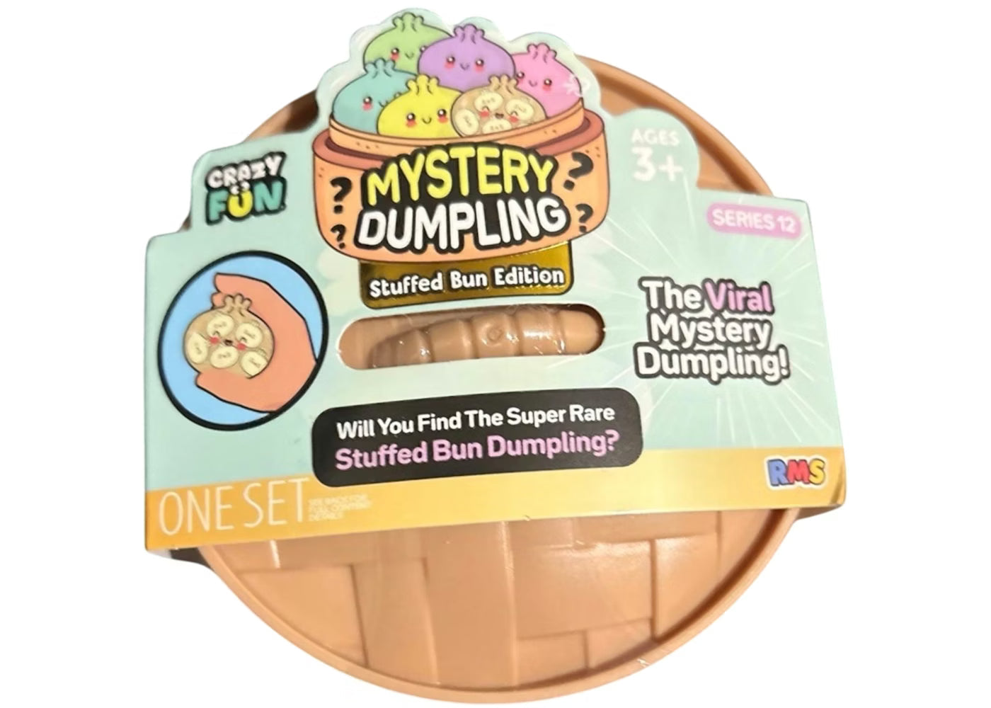 Squishy Bun Mystery "Dumpling" (Stuffed Bun Edition) Blind Box