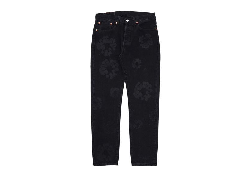 Denim Tears Cotton Wreath Denim Mono Black